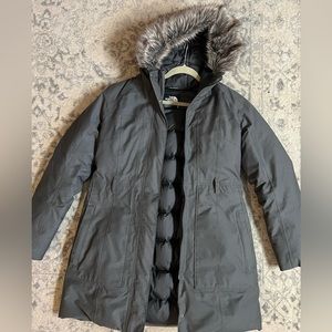 Women’s north face parka jacket